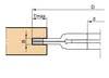 Frezite Adjustable Not Milling Cutter 2-part HW Ø250 x 7-13.5 x Ø30 Z=4+V4 MAN, Tmax 70