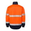 TopSwede 5616 fluorecerande Jacka, Orange/Blå