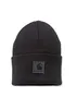 CARHARTT® Black Label Watch Hat, Black, size OFA