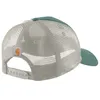 CARHARTT® Mesh Back Crafted Patch Cap, Slate Green, size OFA