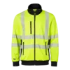 1529 Sweat Fluorescent yellow/navy safety sweatshirt