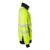 1529 Sweat Fluorescent yellow/navy safety sweatshirt