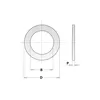 CMT Reduction Ring for Saw Blade Ø25.4 x 1.4 x Ø22