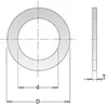 CMT Reducer Ring for Saw Blade Ø30.0 x 2.0 x Ø16.0