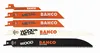 Bahco reciprocating saw blade set for wood and metal