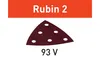 Sandpaper Rubin 2 STF V93/6 P150 RU2/50