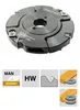 Frezite Adjustable Profile Cutter 2-part HW Reversible Blade, Steel Holder, including Rings Ø160 x 31-60 x Ø40 Z=4+V4 MAN, Tmax = 38