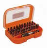 Bahco Bit Set with 31 Pieces. Slotted, Phillips, Pozidriv, TORX®, Hex, Bit Holder, and 1/4