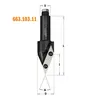 CMT V-Groove Cutter for CNC with HW Inserts