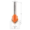 CMT V-Groove Router Bit D18 I3.3 S6 L60 135 degrees