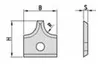 Frezite Radius Cutter HW 16x17.5x2 R=3