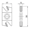 Frezite Counterbore HW, Frezite 35 x 17 x 6.0 Z=2 MAN