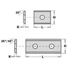 CMT Reversible Knife 7.5x12x1.5