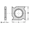 CMT insert HM 18x18x1.95 Z4