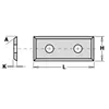 CMT turning insert 29.5x12x1.5