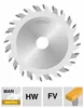 Frezite Scoring Blade HW 2-part (for HolzHer SCM etc.) 120x2.8-3.6x20 Z=24(12+12) FZ, incl shims