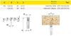 Frezite Ritsklinga HW 2-delad (för HolzHer SCM mfl) 120x2,8-3,6x20  Z=24(12+12) FZ, inkl shims