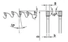 Frezite Sågklinga D160 Z24 d20 K2,6 (10BA21)