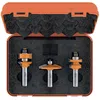 CMT Profile Router Bit Set HW Z=2, 3 pieces Ø47.6, Ø28.7, S=8.0