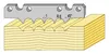 Profile Steel 91025 100mm HSS18%