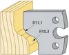 Ogee profile USA, right side