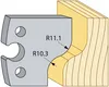 Ogee profile USA, left side