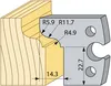 Profile steel 94601HSS 40mm Side