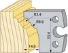 Profile steel 94616 40mm side