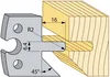 Not steel double phase 16x6.4mm, 45 degrees