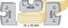 Profile Steel 94698 40mm Lock Batten