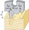 Profile Steel 94786 HSS over Side Steel but in the Overcutter