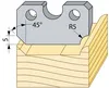 Profile R5 edge 45° SH410