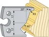 Combination Steel Chamfer 20°+90°