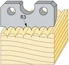 Grip profile for decking