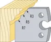 Profile steel with radius 3, 5, and 7