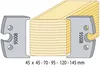 TB90 Radiestål L50 K4 R3 HSS, sidostål