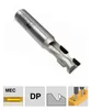 Frezite Shaft Cutter DP, A820, Z=1+1, bottom cutter HW Ø20x35/105 S=25x55, H=4, RH