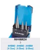 Step drill 3pcs 6-30, 4-20, 4-12mm HSS