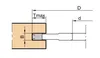 Frezite Notfräs D151 B8 d30 Z4+V4 MAN b. 5100-9200