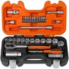 Bahco Socket Wrench Set 34 pieces 1/4