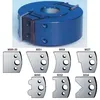 Universal cutter with 6+6 pairs of safety steel D100 b40 d30 2+2 Aluminum